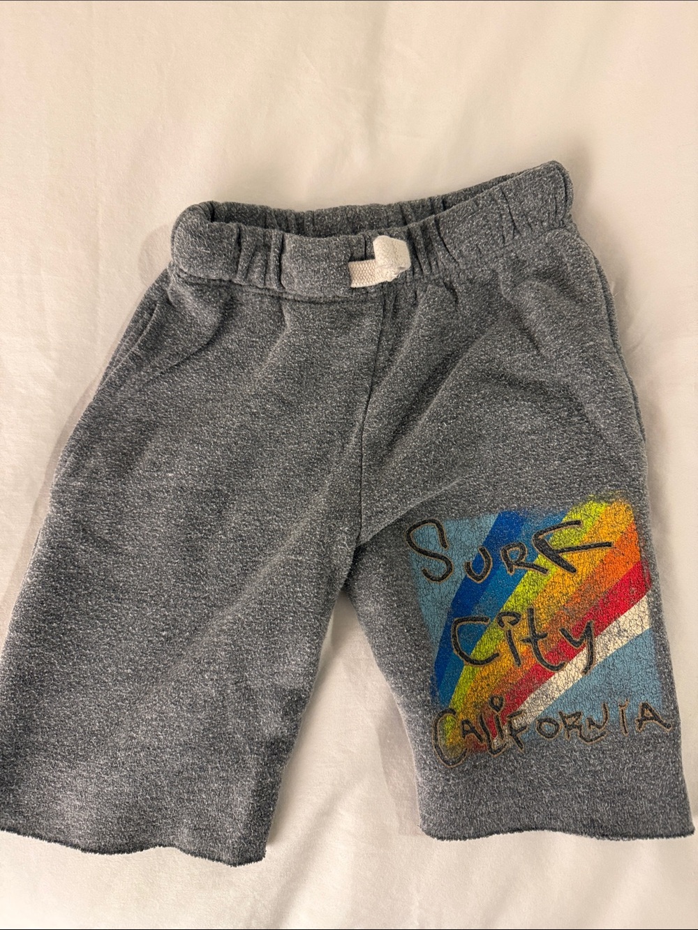 PAIR OF LIMITED EDITION SIZE 6 CALIFORNIAN VINTAGE DESIGNER SHORTS